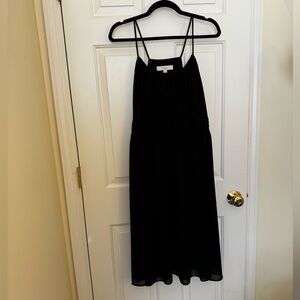 EUC Black LOFT Summer Dress